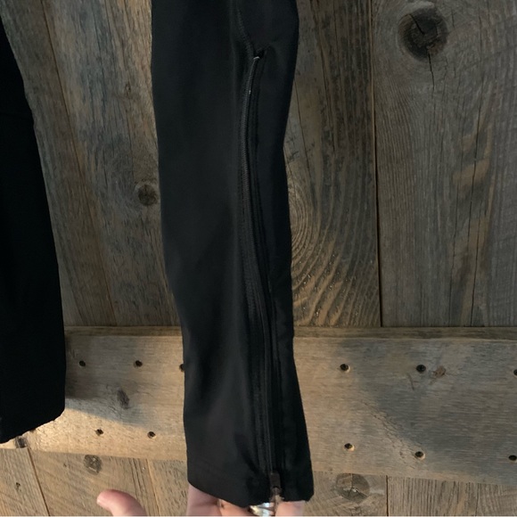 Women’s M ADIDAS SUPERNOVA CLIMAWARM Black Legging Ankle Zips Back Pocket EXC - Picture 10 of 15